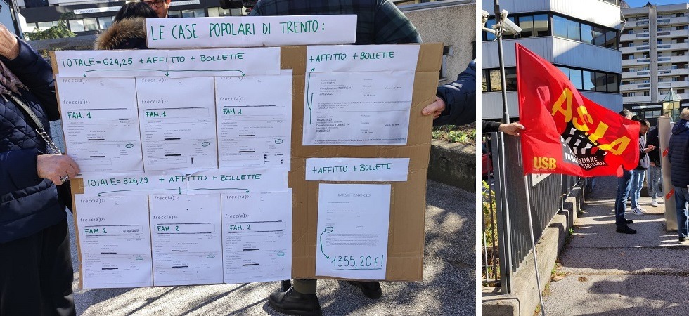 Usb incontra Itea sul caro-bollette: “Le spese condominiali devono essere proporzionali al reddito